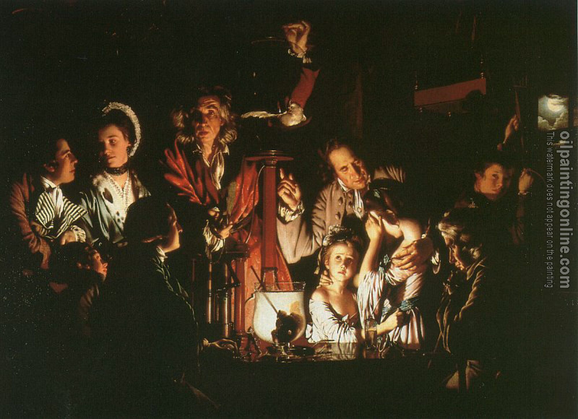 Joseph Wright of Derby - Experiment with the Air Pump
